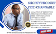 setup shopify product feeds universal feedgeni flexify feedyio channable inkble