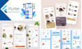 do mobile app development, android app, ios app with flutter