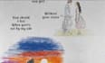 create an attractive animated hand drawn lyric video