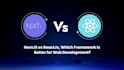 develop next js tailwind and react javascript and typescript website develop