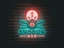 design unique shogun bar logo