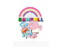 design skull gumball game machine logo
