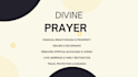 conduct divine prayer for your situation