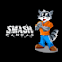 design awesome smash panda logo