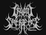 design a slamming death metal logo font with chrome