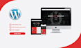 design or redesign your  website using oxygen builder