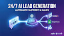 build custom ai chatbot automation for business lead generation