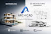 create 3d architectural models and 2d drawings in archicad