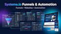 build systeme io sales funnels, websites, and automation