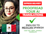 proofread your ai spanish translation