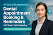 build ai voice receptionist dental appointment booking reminders call scheduling