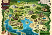 design city map and vector event map illustration