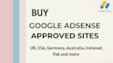 provide google adsense approved website