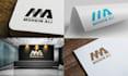 design 2d and 3d business logo mockup