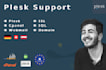 fix your plesk, cpanel, domain and dns