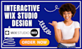 build wix website design redesign wix website wix studio wix database wix CRM