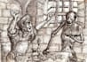 create detailed hand drawn pen and ink illustrations