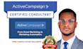 design activecampaign landing page and setup active campaign automations