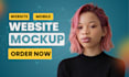 website mockup, figma website mockup, website layout design, landing page