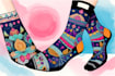 design custom and unique socks design