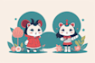 draw cartoon mascot character design