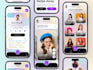 develop dating app, chat app, tinder app clone, video chat app