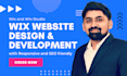 design and develop a responsive wix website with online store