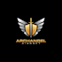 design unique archangel air soft logo