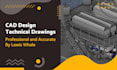 do cad design, cad drawings