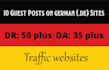 boost your site with german guest posts