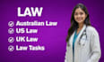 australian law, UK law ,US law