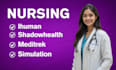 do ihuman, shadow health, focused note, lab simulations