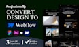design or develop webflow website, figma to webflow, webflow expert