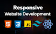 convert figma to HTML, PSD to HTML, tailwind CSS, figma to react and webflow