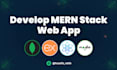 mern stack web app as a mern stack developer, full stack developer