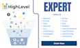 setup gohighlevel saas website, saas landing page, and saas setup