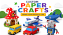 design custom paper templates for fun crafts and DIY projects