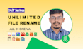 do unlimited rename for documents, PDF, images and more