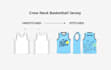 provide all sports sublimation jersey templates with sizing