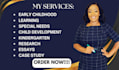 do early childhood learning, special needs, child development and kindergarten
