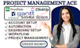 setup proofhub scoro sigma smartsheet workflow gantt clickup project management