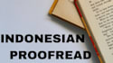 proofread text in indonesian