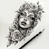 draw amazing tattoo design, traditional tattoo,