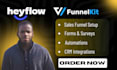 build heyflow high converting funnels and forms with funnelkit jotform heyflow