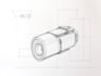 draw a technical drawing, sketch, product illustration