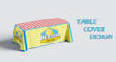 design a professional table cover