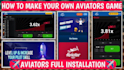 fully customizable aviator game source code