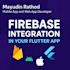 integrate firebase features in your flutter app