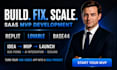 build, fix, and scale your saas mvp using replit, lovable, and base44