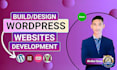build or redesign a fast responsive SEO friendly wordpress business website